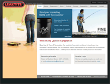 Tablet Screenshot of leaktite.com